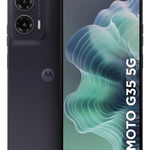 Smartphone Motorola Moto G35 5g - 128gb 12gb (4gb Ram+8gb Ram Boost) E Camera 50mp Com Ai Nfc Tela 6.7 Com Superbrilho - Grafite - Vegan Leather - Imagem 1