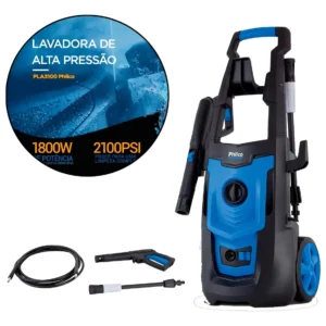Lavadora de Alta Pressão Philco PLA3100 Azul, 1.8 kW e 2100 PSI - Imagem 7
