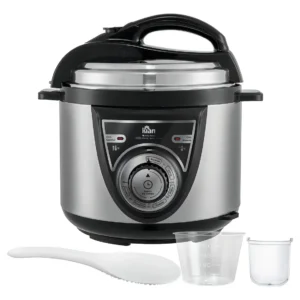Panela De Pressão Elétrica Kian 4l Inox Acessórios Cor Preto Frequência 50 Hz X 60 Hz - Imagem 2