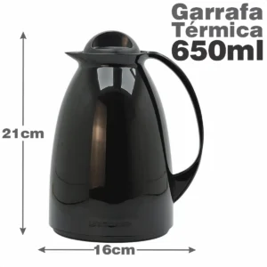 Kit Chaleira Elétrica Garrafa Térmica Com Açucareiro Filtro - Imagem 5