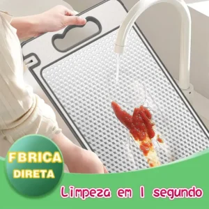 Tábua De Corte Dupla Face Anti-bactérias Para Carne Legumes - Imagem 5