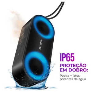 Aiwa AWS-SP-01 Caixa De Som Speaker Bluetooth Cor Preto Aiwa - Imagem 5