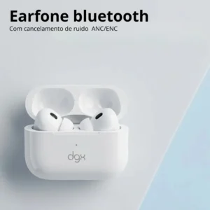 Fone De Ouvido Bluetooth 5.4 In-ear Fitness Academia Dgx Cancelamento Ruído Anc E Enc Carregamento Indução - Imagem 3