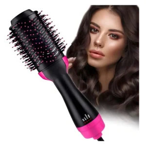 Escova Secadora 4 Em 1 Profissional 1200w Seca Alisa Modela Cabelo - Imagem 3