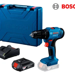 Parafusadeira E Furadeira De Impacto A Bateria 18v Bosch Gsb 183-li Maleta Com Kit Brocas E Bits Profissional 103 Peças - Imagem 5
