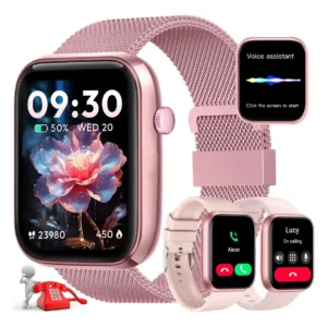Relógio Smartwatch Inteligente Chamadas Bluetooth 3 Pulseira - Imagem 1