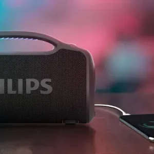 Caixa De Som Philips Boombeat / Boombox 200w Ip66 Bluetooth Power Bank Cor Preto - Imagem 4