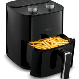Fritadeira Air Fryer Elgin Facilita Fry 3,5 Litros Potência 1400w Cor Preta - Imagem 3