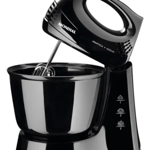 Batedeira Prática Mondial Preto 400W B-44-B - Imagem 1