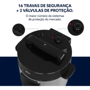 Panela De Pressão Elétrica Digital 5,7l Oster Oster - Imagem 6