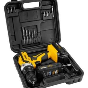 Parafusadeira Furadeira De Impacto 2 Baterias 20v Fonte Carregamento Bivolt Pfv238i Vonder - Imagem 4