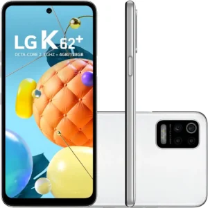 Smartphone K62+ 4g Tela 6,6' 128gb 4gb Ram Branco LG - Imagem 1