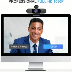 EMEET C960 Webcam 1080P Camera Para Pc Streaming Microfone Full HD Video Conferencia - Imagem 4