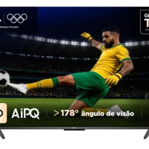 Smart TV TCL 50 Polegadas QLED 4K P7K WiFi Bluetooth Google TV HDR10+ Dolby Atmos Dolby Vision 50P7K - Imagem 1