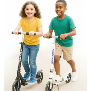 Patinete Infantil Dobrável com Freio Traseiro para Crianças a Partir de 6 Anos - Imagem 3