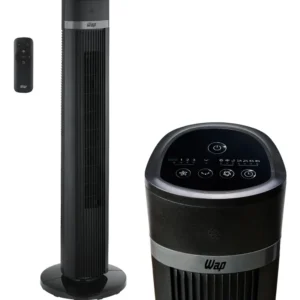 Ventilador Torre AIR SILENCE WAP Silencioso Oscilante com Controle Remoto 4 Velocidades e Desligamento Automático - Imagem 8