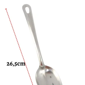 Kit 5 Utensílios Para Cozinha 100% Aço Inox 25cm - Imagem 4