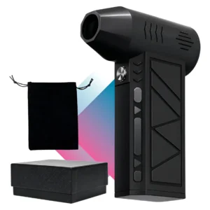 Soprador Mini Turbo Portátil Quicko Sem Fio Recarregável USB com Bateria Integrada Função Aspirador de Pó Alta Potência Compacto para Limpeza de Teclado PC Carro Eletrônicos e Uso Doméstico - Imagem 7