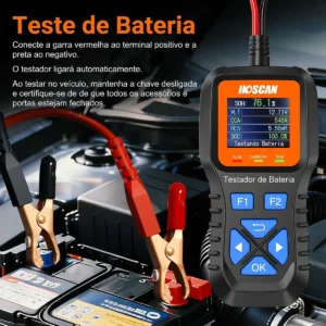 Testador De Bateria 12v/24v/35v Automotivo Portátil Aiyin - Imagem 6