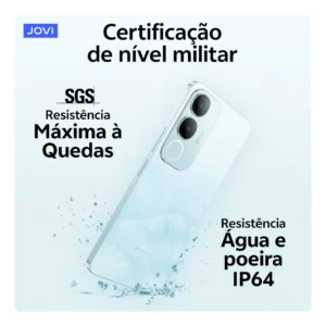Smartphone Jovi Y19s 256gb, 4+4gb Ram Turbo, Câmera 50mp, Bateria 5500mah, Carregamento 15w, Tela 90hz - Preto Safira - Imagem 7