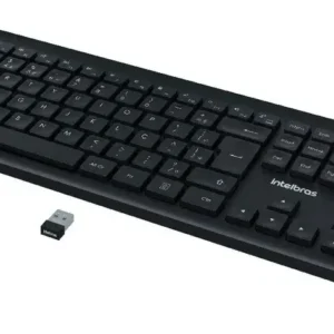 Kit Teclado e Mouse Sem Fio CSI50, 2.4GHz, ABNT2, Preto Intelbras - Imagem 3