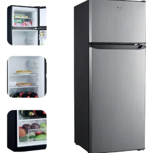 Geladeira Refrigerador HQ Defrost 230 Litros Preto/Inox HQ-230RDF - Imagem 4