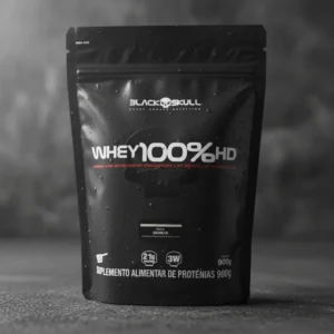 Whey 100% Hd Refil Black Skull - 900g (wpc, Wpi E Wph) Sabor Cookies & Cream - Imagem 5