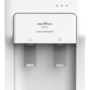 Bebedouro Britânia 20l Turbo Compressor Branco Bbe50a - Imagem 1