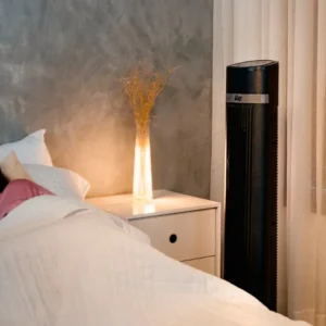 Ventilador Torre AIR SILENCE WAP Silencioso Oscilante com Controle Remoto 4 Velocidades e Desligamento Automático - Imagem 4