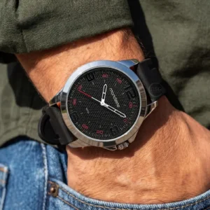 Relógio Mondaine Masculino De Pulso Analógico Quartzo Pulseira Silicone Confortável Preto Prata Prova D'água 50 Metros - Imagem 6
