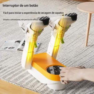 Secador Sapatos Tênis Elétrico Portátil Dobrável Com Time - Imagem 5