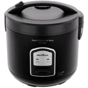 Panela de Arroz Britânia, Preta, 220V - BPA06A - Imagem 7