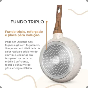 Jogo De Panelas Antiaderente Cerâmica Mimo Style 10 Peças - Imagem 8