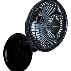 Ventilador Mini Turbo 20cm Preto/prata Ventimais 20 Cm 60 Preto Prata Plástico 3 - Imagem 3
