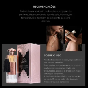 Perfume Árabe Durrat Al Aroos Feminino 85ml Edp Original - Imagem 4