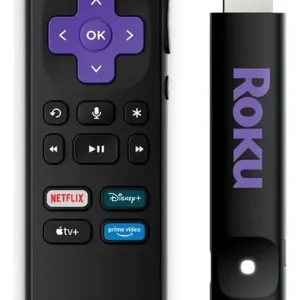 Roku Streaming Stick 2025 Para Tv Hd/fhd Controle Por Voz Preto De Voz - Imagem 4