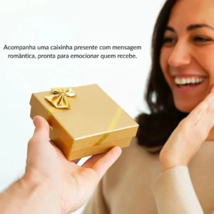 Presente Colar Terço Pérolas Semijoia Banhado A Ouro Com Mensagem - Imagem 3