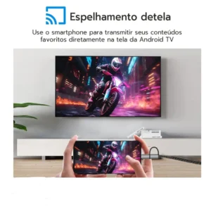 Smart TV 40 Polegadas Full HD Wi-Fi Android TV - Com Controle Remoto Padrão - Imagem 4