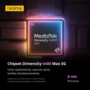 Celular Realme 15t 5g 8gb 128gb Smartphone Dual Sim Nfc Branco - Imagem 4
