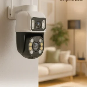 Câmera de Segurança IP Casenn A28 Dome 3MP Wi-Fi, Visão Noturna e Áudio Bidirecional - Imagem 5