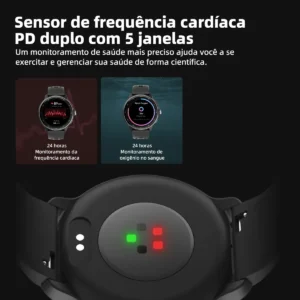 Relógio Inteligente Gps Smartwatch Amoled 3atm Outdoor Strar - Imagem 7