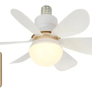 Ventilador de Teto Flower 6 Pás com Luz LED Integrada e Controle Remoto - Imagem 2