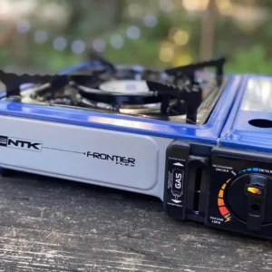 Kit Fogareiro Fogão Portátil Camping Pesca + Acessórios - Imagem 3