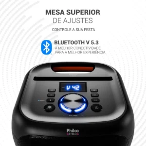 Caixa de Som Philco Extreme 380W Flash Lights PCX4800 - Imagem 3