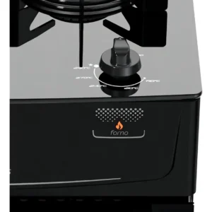 Fogão 4 Bocas Atlas Mônaco Top Glass com Mesa de Vidro e Acendimento Automático Preto Bivolt - Imagem 8