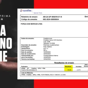 CREATINA MONOHIDRATADA 500g - 100% Pura - 3VS Nutrition - Imagem 5
