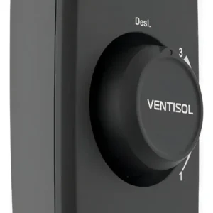 Ventilador Osc Parede 60cm Preto Ventisol - Imagem 3