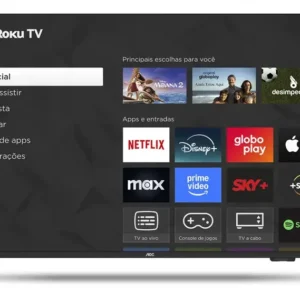 Smart Tv 43 Aoc Led Roku Full Hd Wi-fi 60hz Hdmi Usb 43s5155/78g - Imagem 2