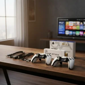 Vídeo Game Stick M15 Pro 4k 64gb Com 2 Controles S/ Fio - Imagem 3