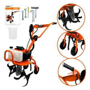 Motocultivador A Gasolina Micro Trator Arado De Terra 3,6 Hp - Imagem 1